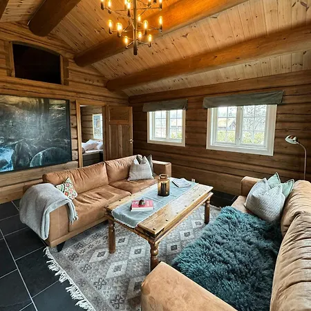 Ferienhaus Timber With Views Over Golsfjellet Gol