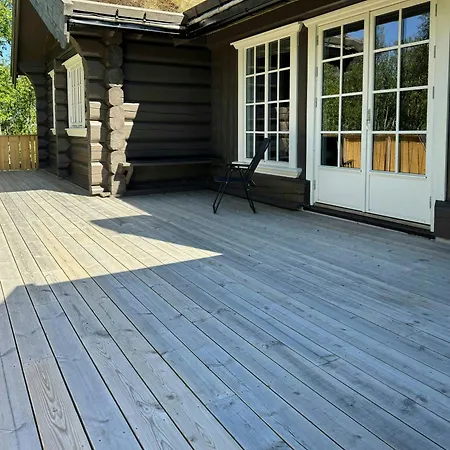 Ferienhaus Timber With Views Over Golsfjellet *